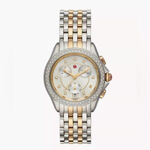 Michele Women's Belmore Swiss Quartz Diamond Watch
